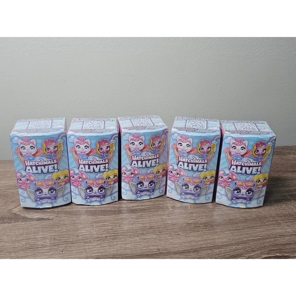 Hatchimals Alive! Colleggtibles Mystery Blind Box Lot of 5‎ New Sealed Toy